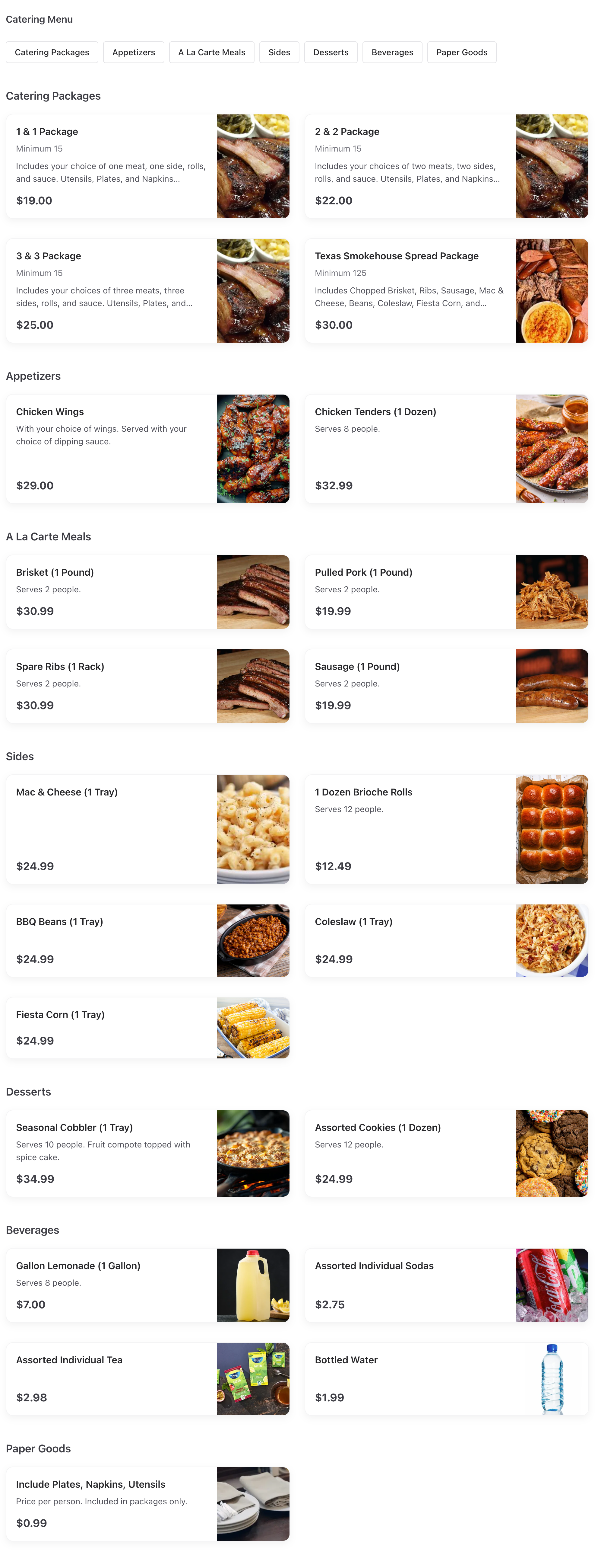 FlashCater ordering platform